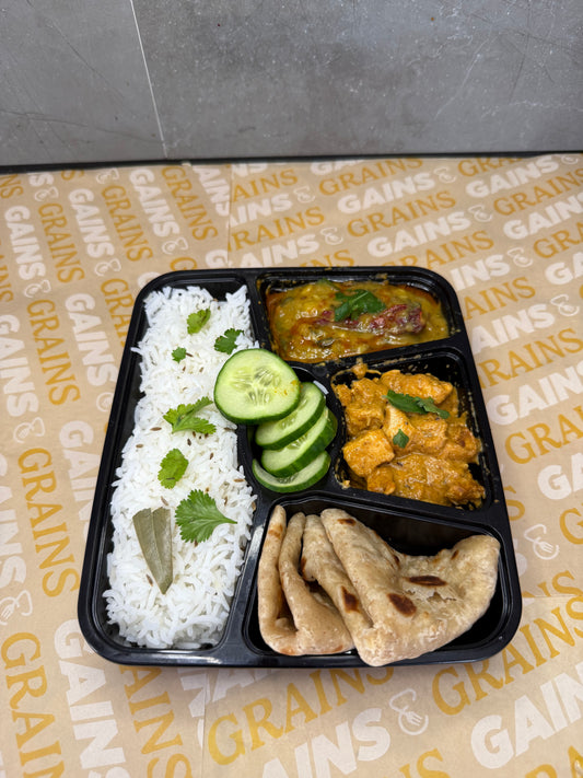 🍗 Meaty Masala Meal 🔥✨